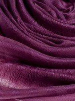 Розово-фиолетовый палантин из кашемира и шелка