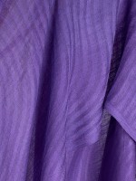 Фиолетовый палантин из кашемира и шелка