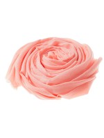 Тонкий светло-розовый палантин из 100% кашемира "Crystal Rose"