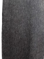 Плотный темно-серый шарф из кашемира и шерсти