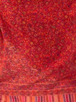 Шаль Kanika Jamawar из 100% кашемира с узором "Red Blooms"