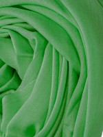 Светло-зеленый палантин из 100% кашемира с геометрическим теневым узором