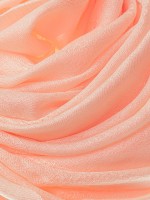 Палантин из 100% кашемира светло-персикового цвета "Peach"