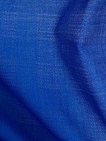Ярко-синий палантин из 100% кашемира с рельефным узором 