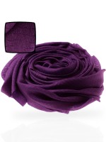 Палантин из 100% кашемира пурпурного цвета "Imperial Purple"