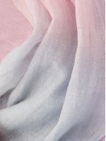 Тонкий палантин "Rose Quartz&Serenity" из 100% кашемира премиум-класса 