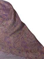 Палантин из 100% кашемира премиум-класса с орнаментом "Purple Cashmere"