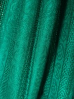 Жаккардово-ажурный палантин "Emerald" из 100% кашемира премиум-класса, пашмина