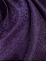 Темно-пурпурный палантин из 100% кашемира премиум-класса (пашмина) с теневым узором