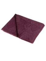 Розово-фиолетовый платок из 100% кашемира премиум-класса (пашмина) с теневым узором